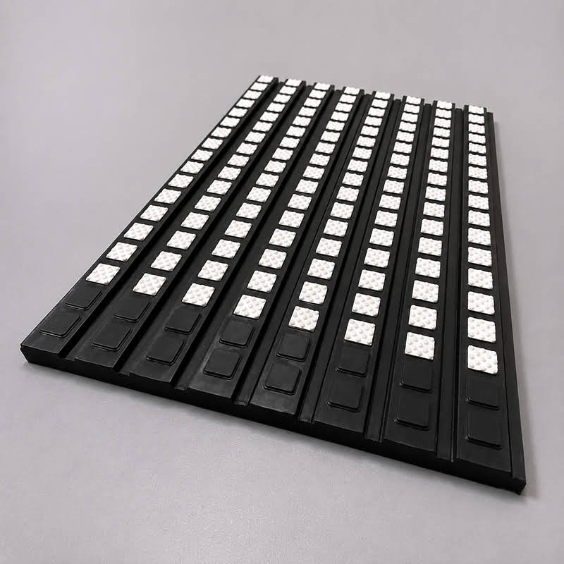 HUAYE-CRL-15 wear-resistant ceramic pulley lagging sheet