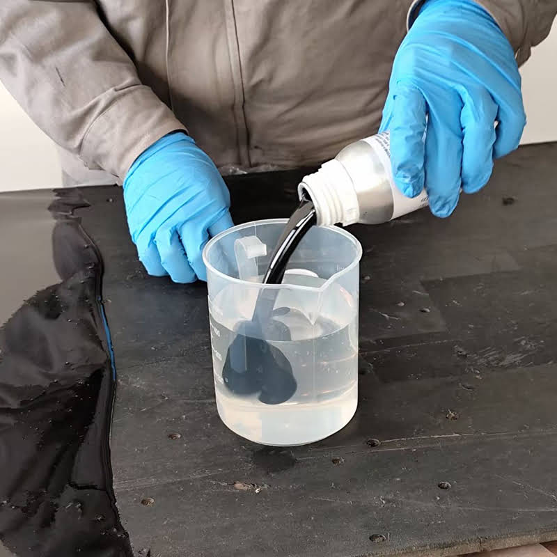 HUAYE-301 repair adhesive components detail