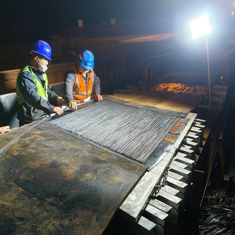 HUAYE cover rubber used for steel cord conveyor belt splicing